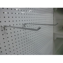 Chrom-Metall hängender Anzeigen-Pegboard-Haken